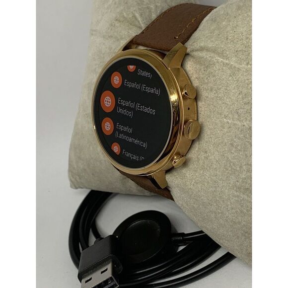 Fossil Gen 4 Authentic Digital Dial Smart Watch Custom Band FTW6018 ZA324 - Picture 3 of 12